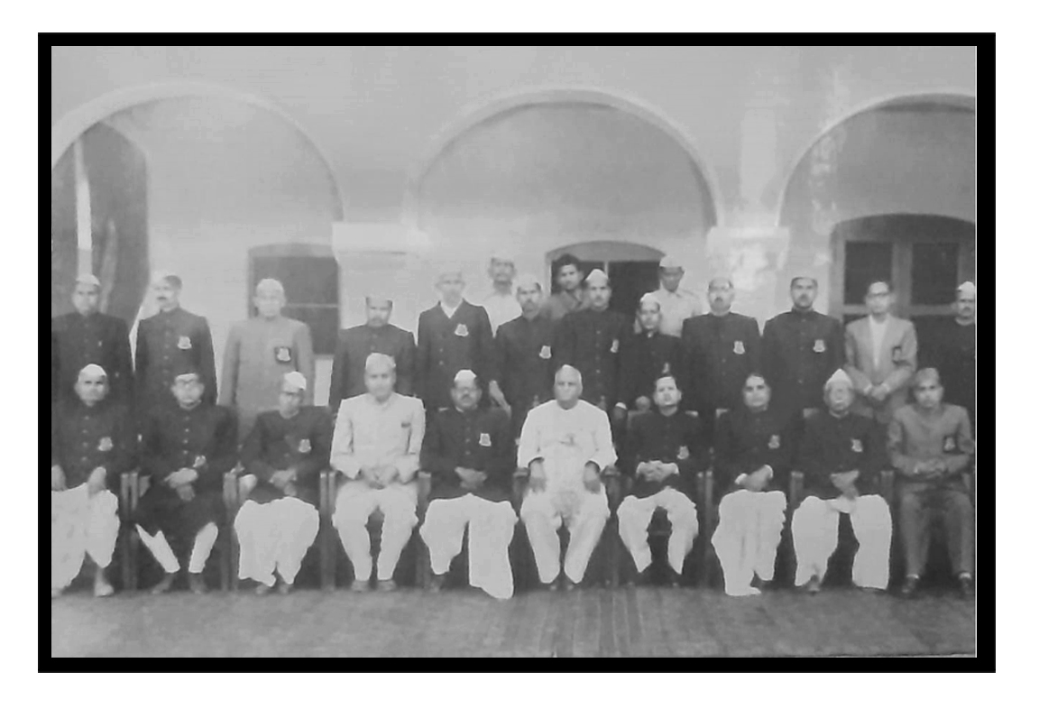 Seated with Shri V. V. Giri